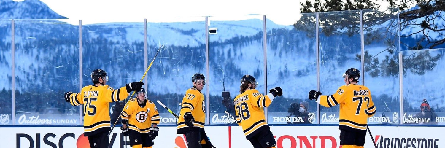 stressed out Bruins fan banner