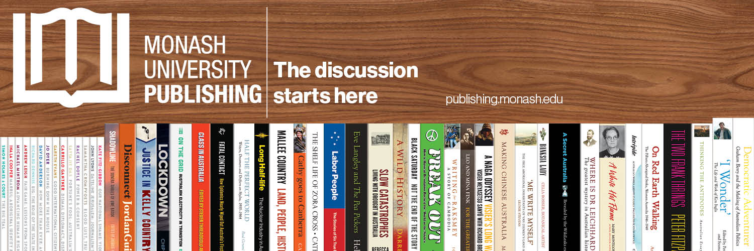 Monash University Publishing's banner