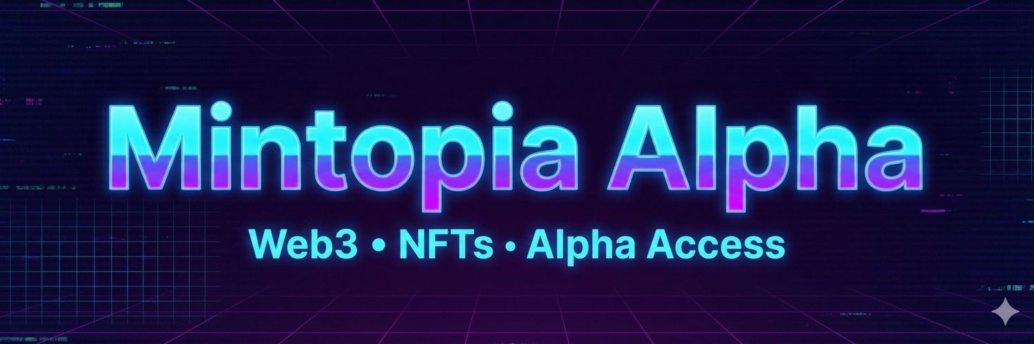 Mintopia Alpha banner