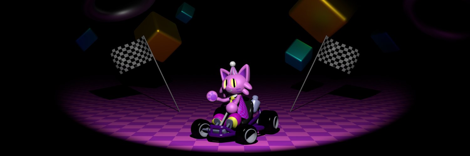 Kitty Kart 64's banner