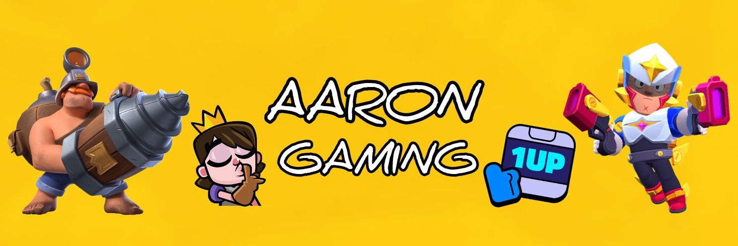 AARON GAMING banner