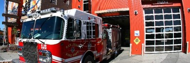 San José Fire Dept. banner