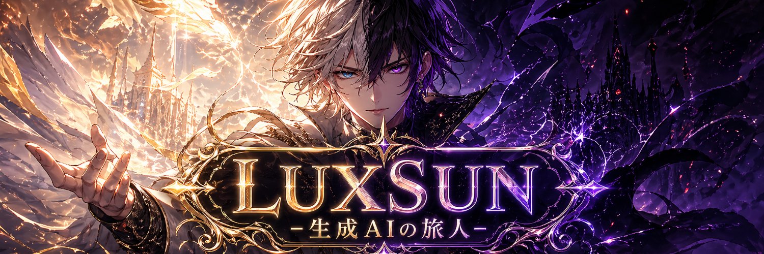 ルクスン｜Luxsun ♠️ 生成AIの旅人 banner