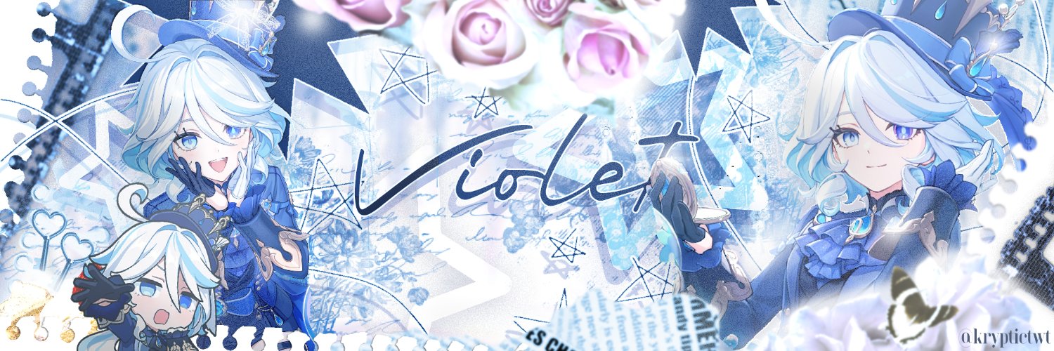 Violet🏳️‍⚧️ banner