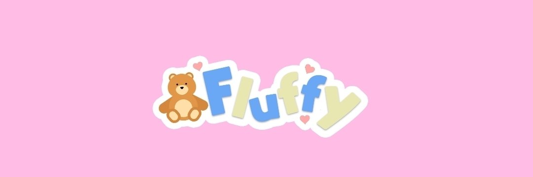 Fluffy banner