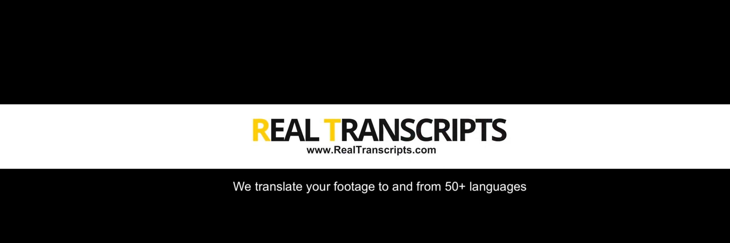 RealTranscripts's profile banner image