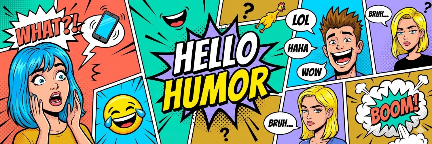 Hello Humor banner