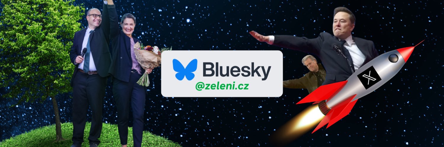 Zelení banner