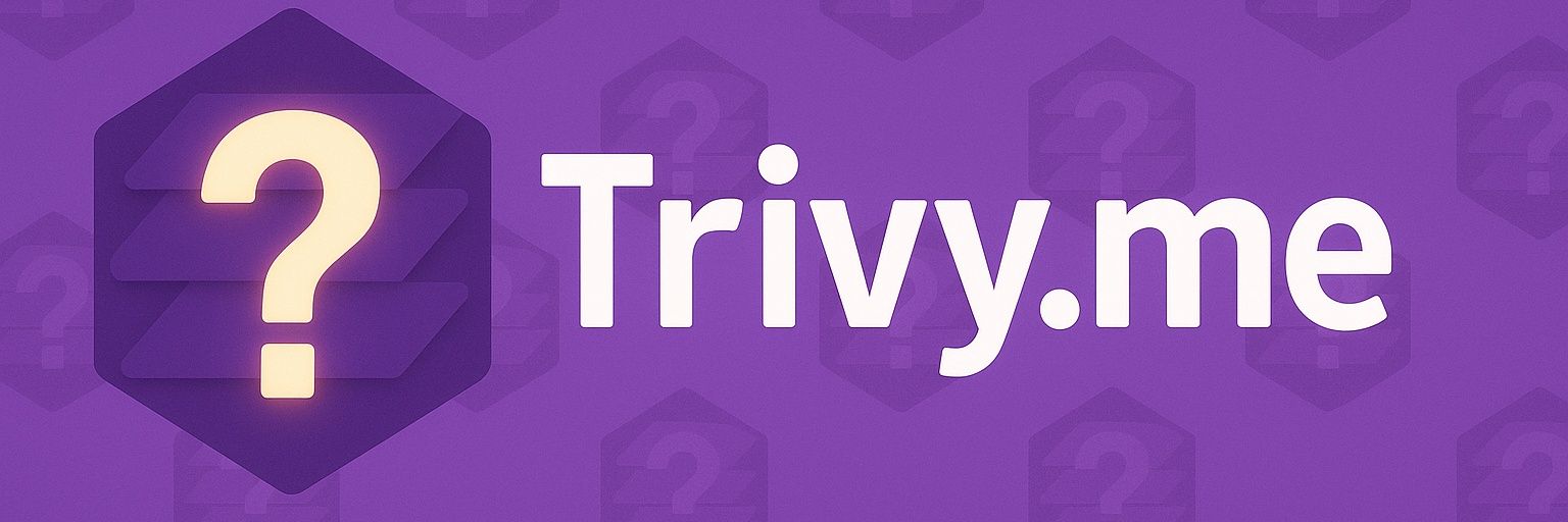 Trivy.me banner