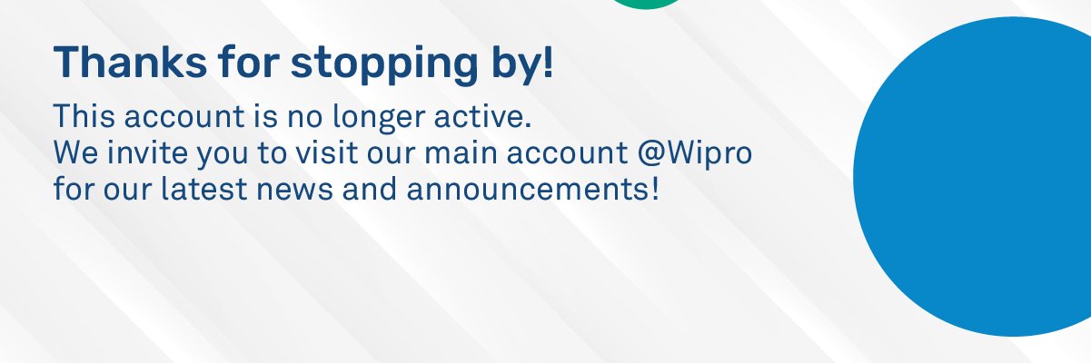 Wipro Events banner