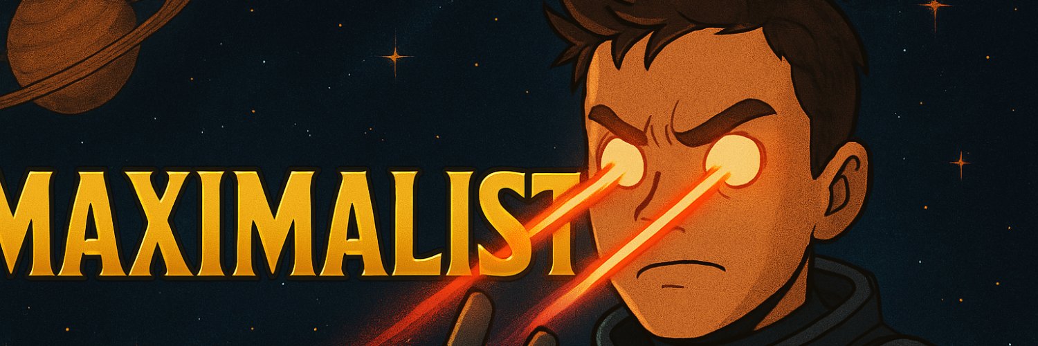 Maximalist banner
