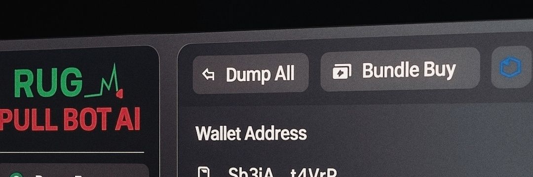 RUGPULL BOT. AI banner