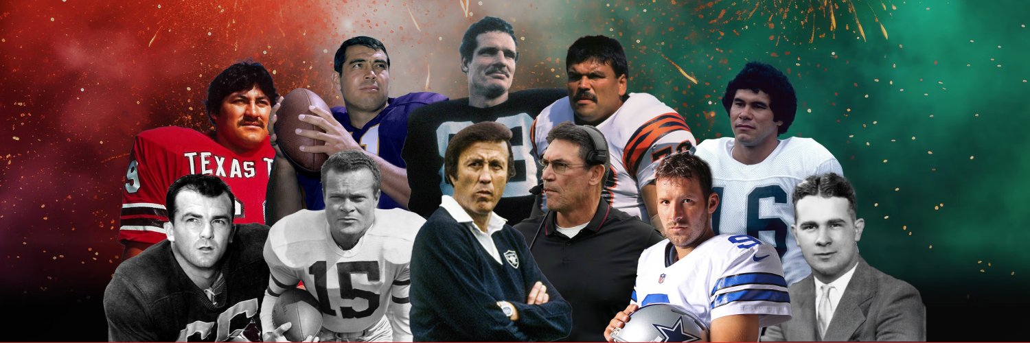 HISPANIC FOOTBALL HALL OF FAME banner