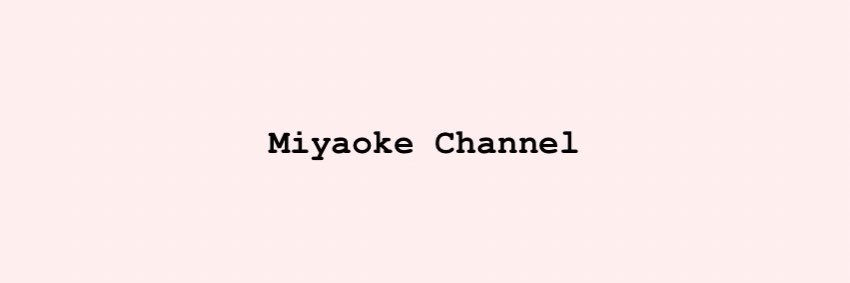 MiyaokeChanel's profile banner image