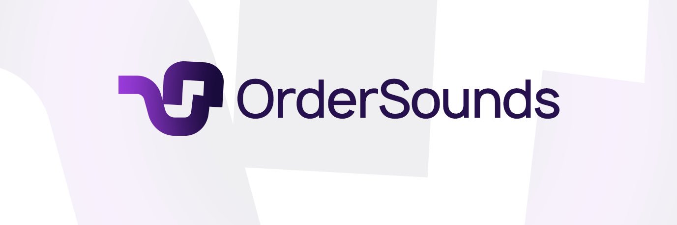 OrderSOUNDS banner