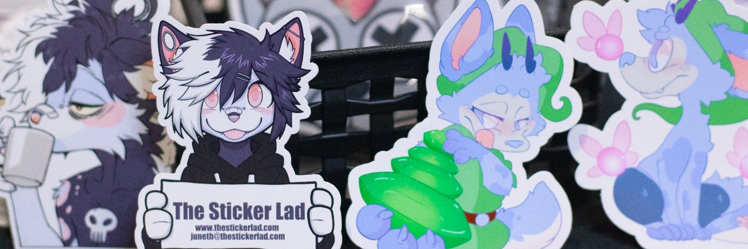 The Sticker Lad banner