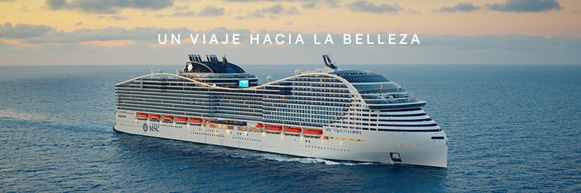 MSC Cruceros banner