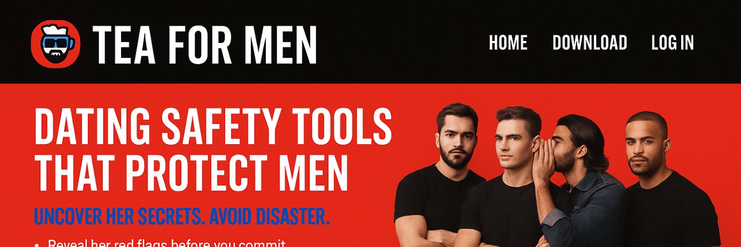 Tea app for men banner