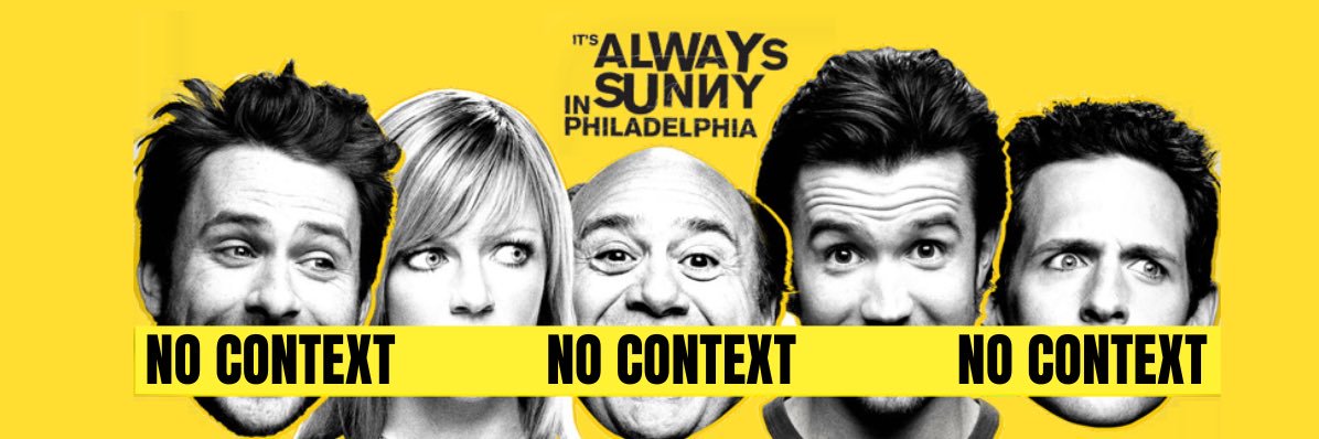 No Context in Philadelphia's banner