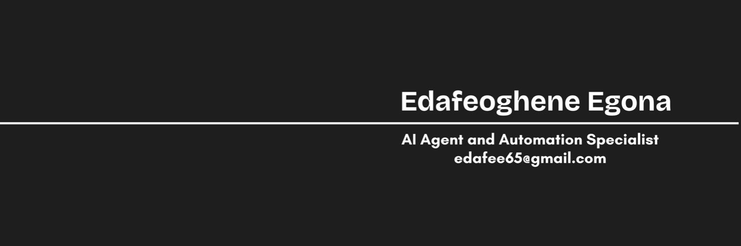 Edafe | n8n • AI Agent & Automation banner