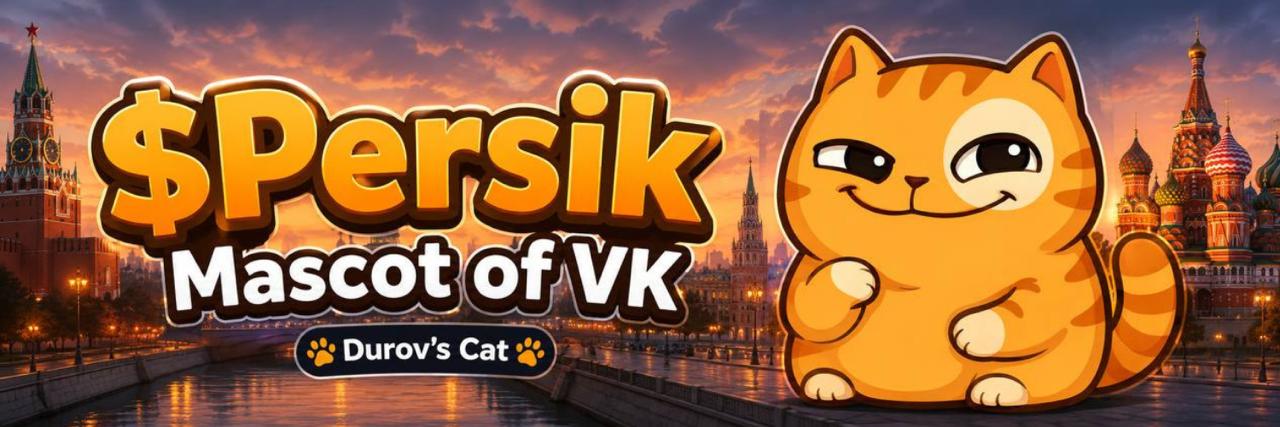 Persik - Mascot of VK banner