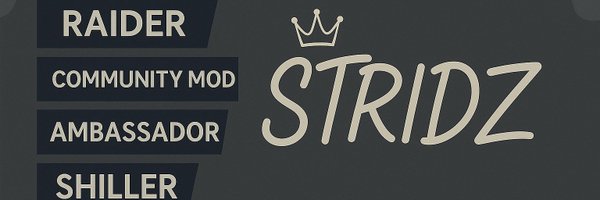 Stridz_z Profile Banner