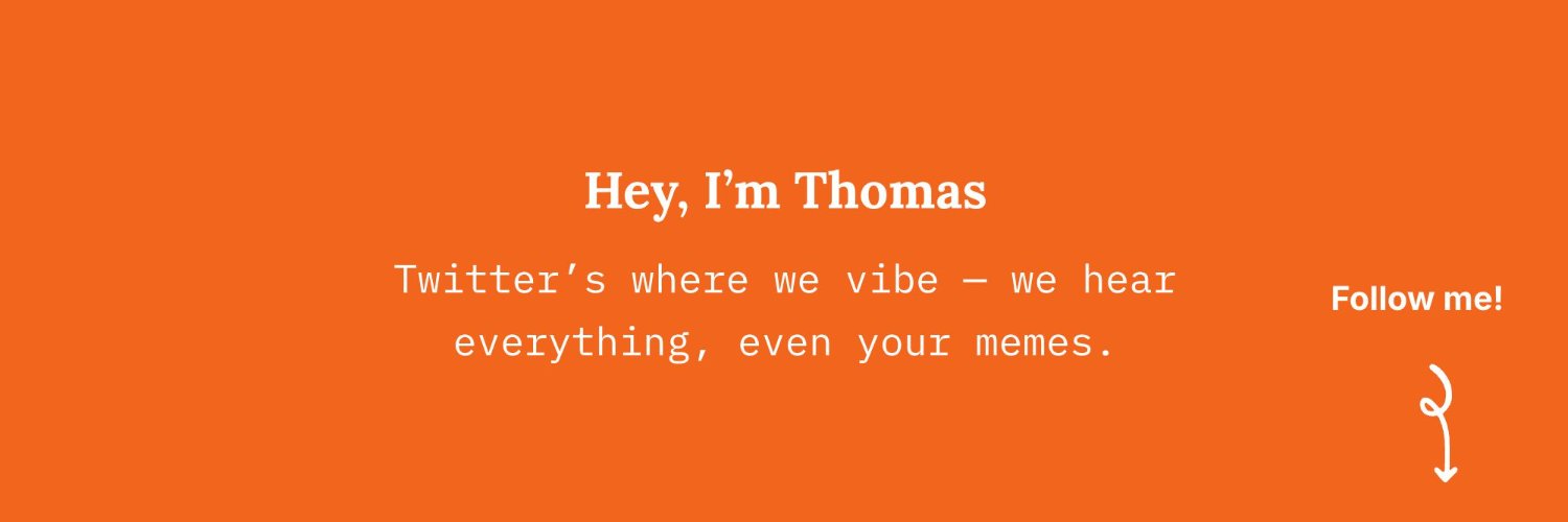 Thomas banner