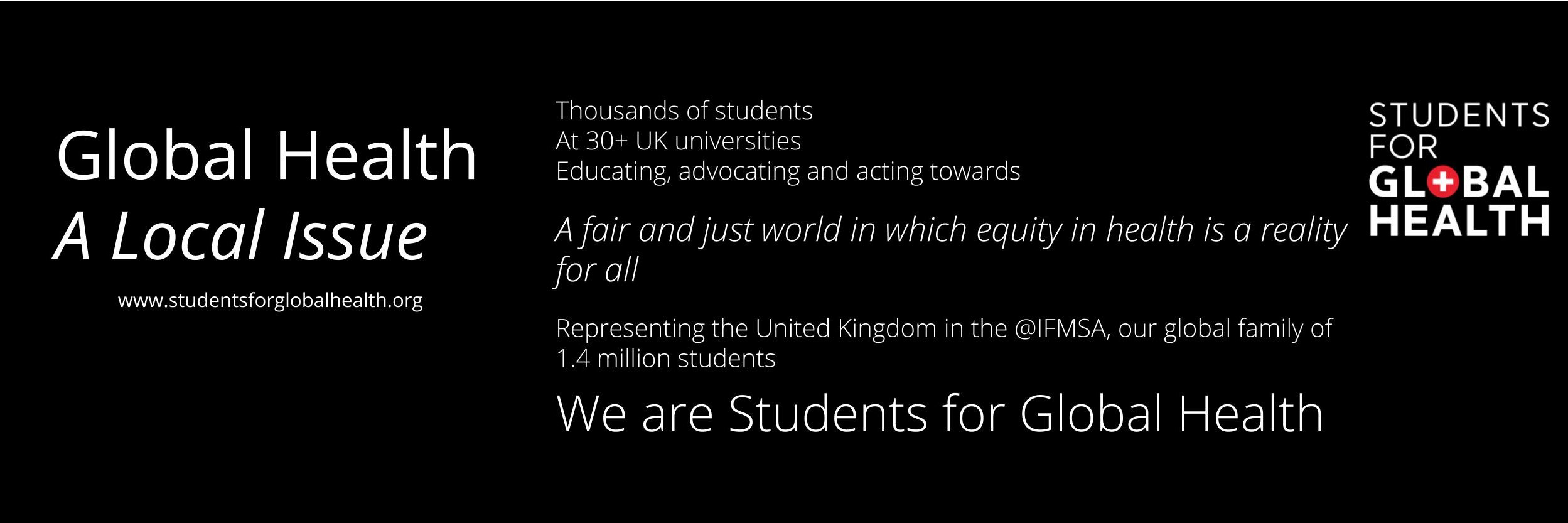 Students for Global Health banner