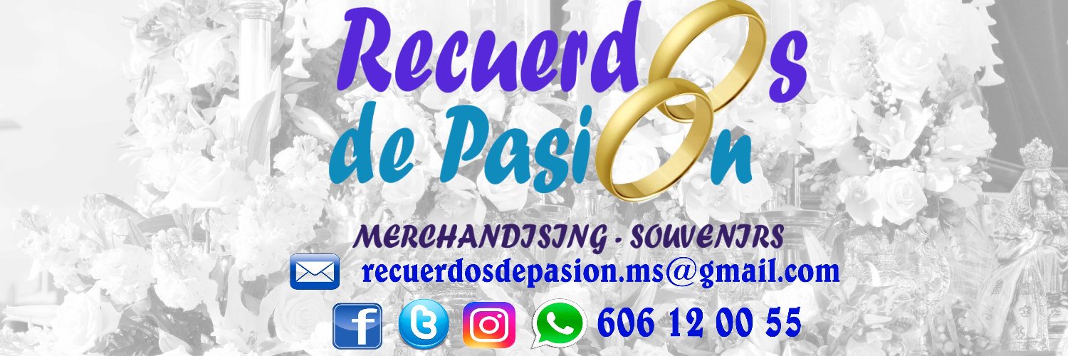 Estampitas. Recuerdos de Pasion. banner