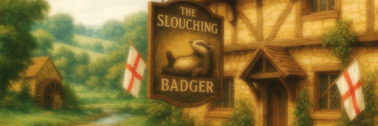 Slouching Badger banner