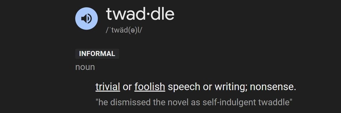 mr bill's technical twaddle banner