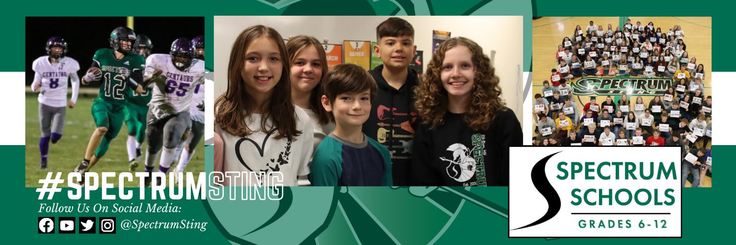 Spectrum High School banner