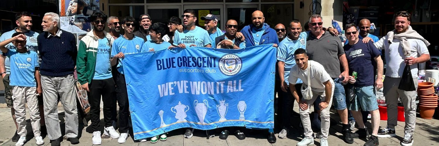 Blue Crescent MCFC OSC banner