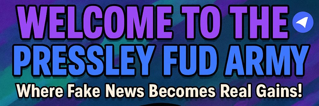 PressleyFUDCoin's profile banner image