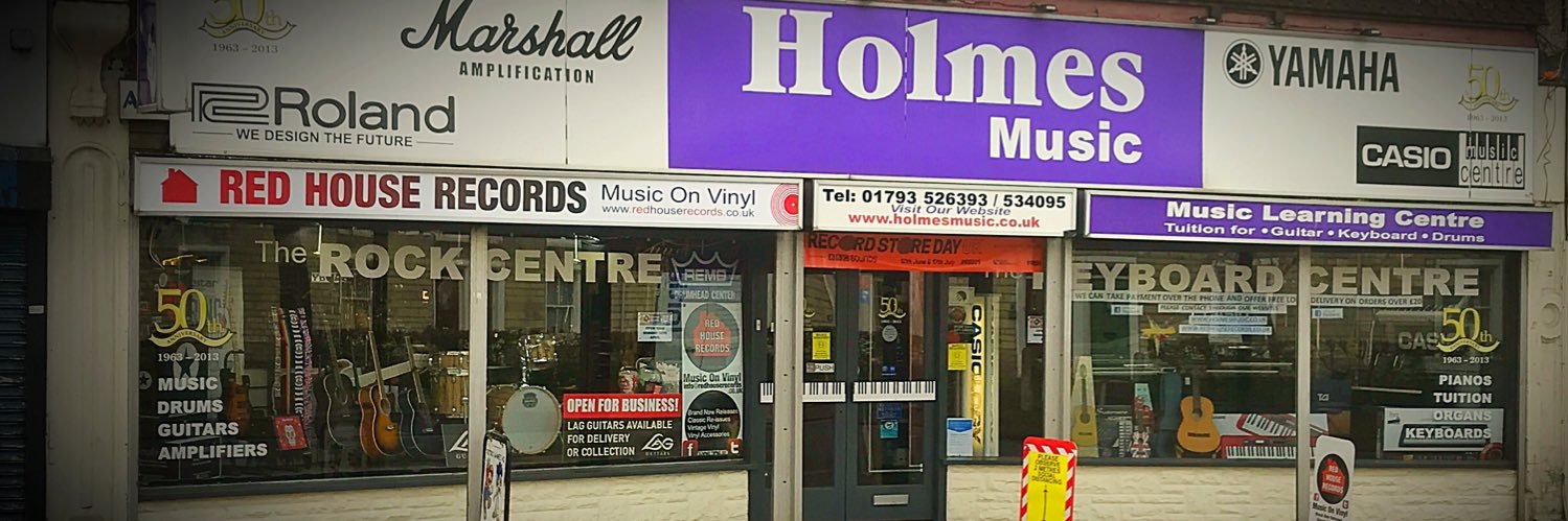 Holmes Music banner