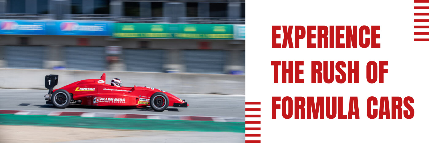 Allen Berg Racing Schools banner