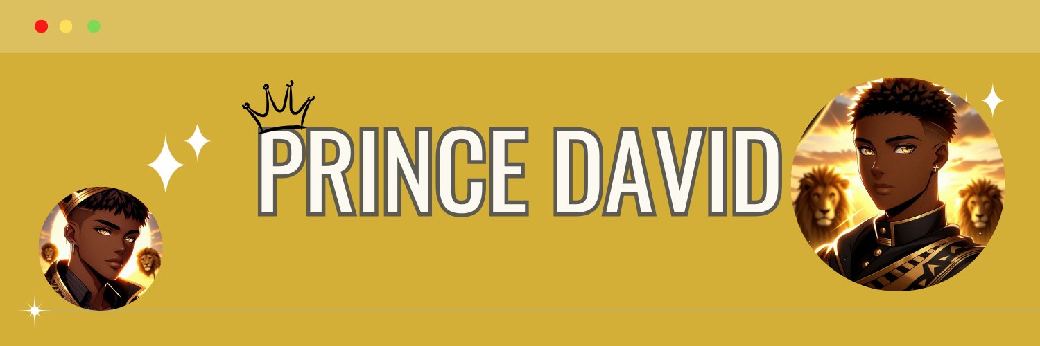 Prince David 👑🤴 banner