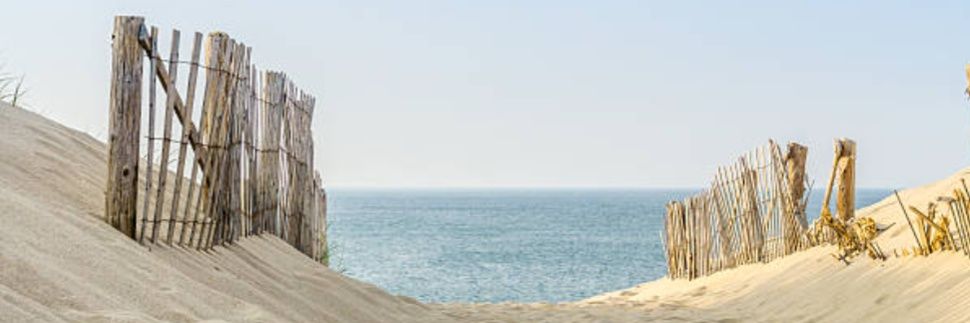 Meet me at the beach banner