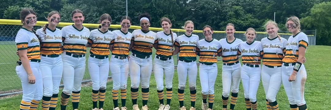Yellow Jackets Softball banner