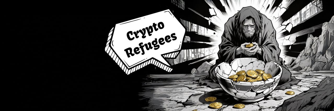 Crypto Refugees banner