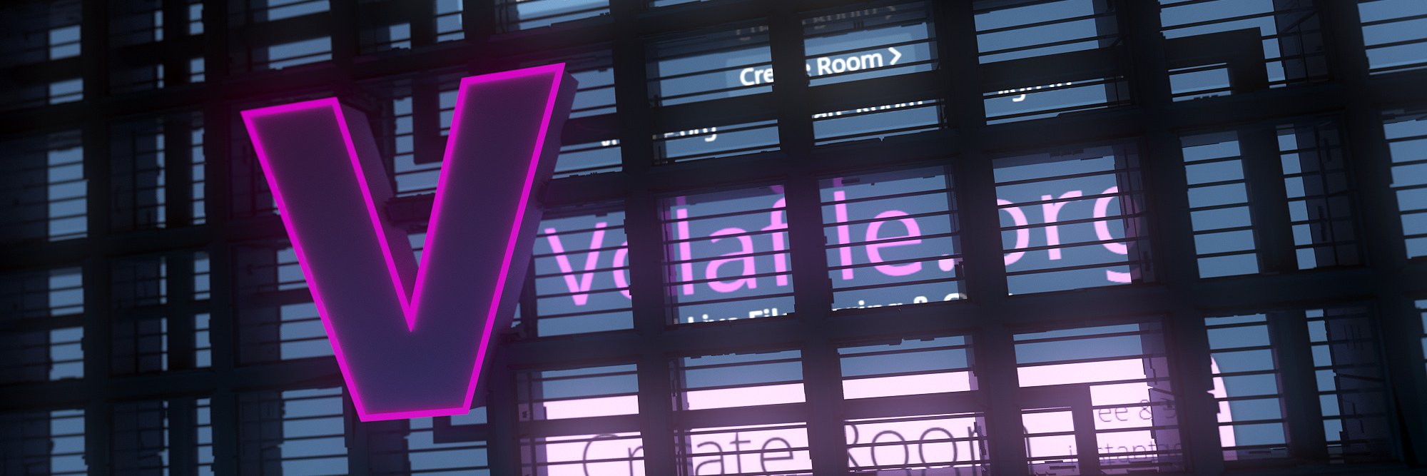 Volafile's profile banner image