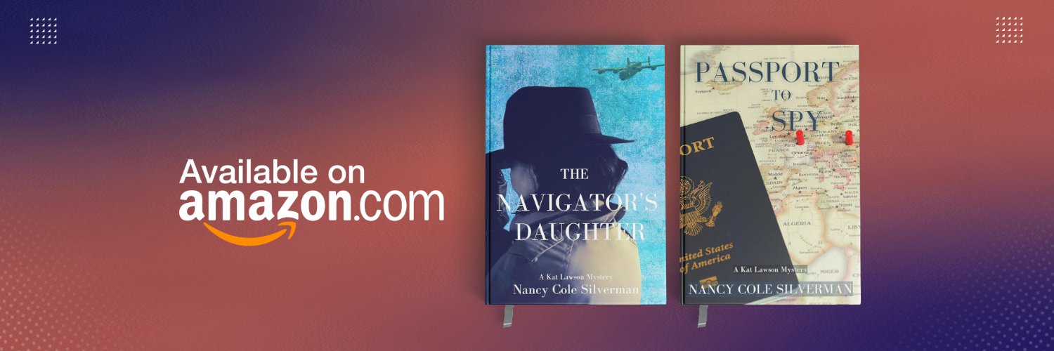 Author Nancy Silverman's banner