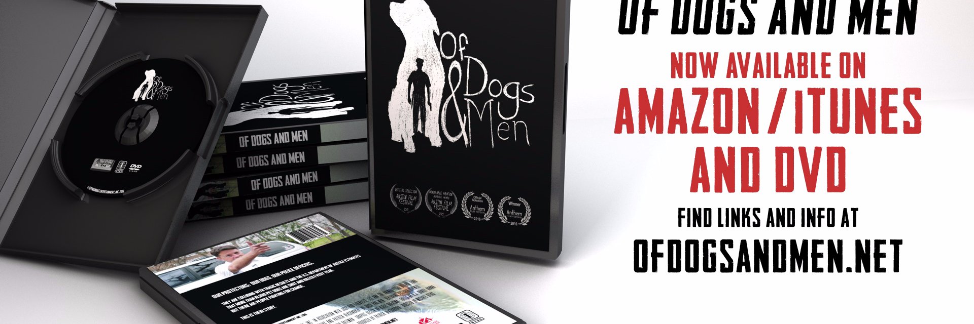 Of Dogs and Men Film banner