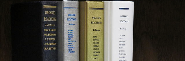 Organic Reactions banner