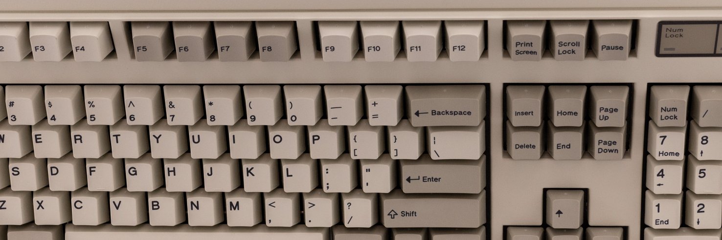 Keyboard banner