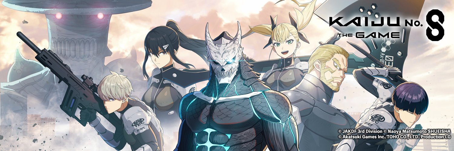 KAIJU NO. 8 THE GAME Official's banner