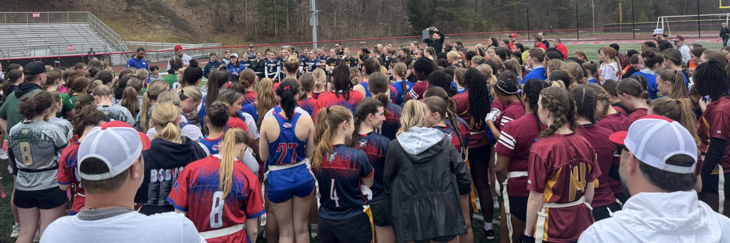 Section 4 Girls Flag Football banner