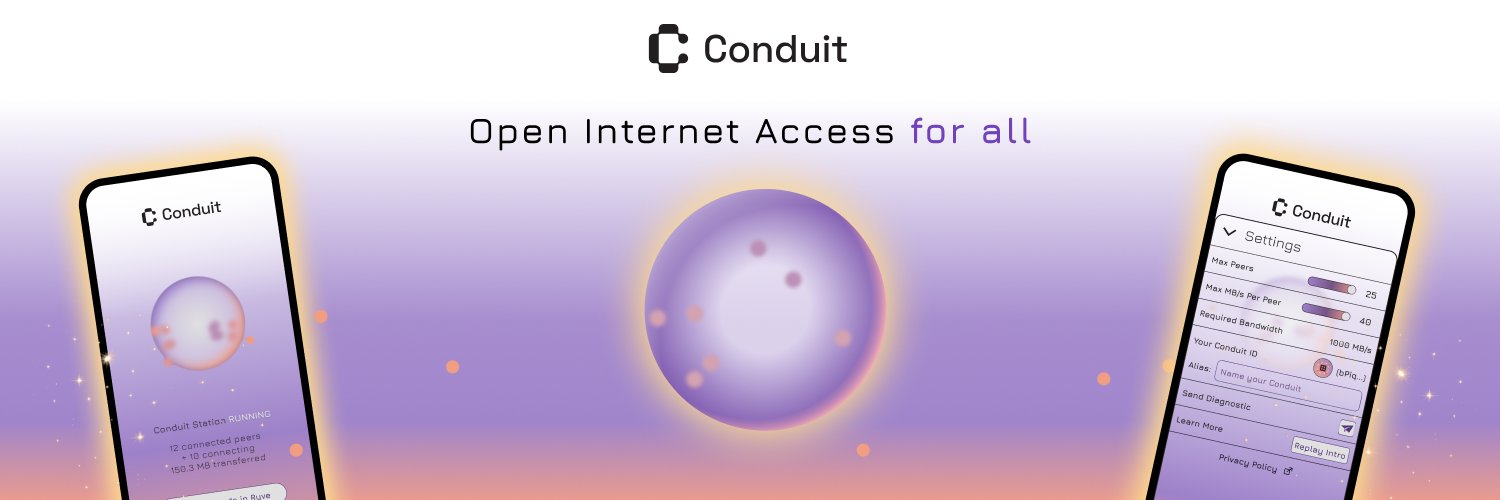 Conduit banner