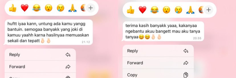 arabel | JOKI CV ATS | testi cek pinned banner