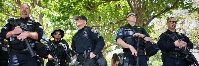 Trump Police's banner